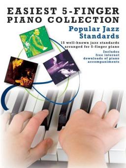 Easiest 5-Finger Piano Collection: Popular Jazz Standards 