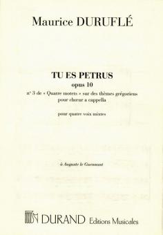 Quatre Motets Sur Des Themes Gregoriens op. 10 Nr. 3 