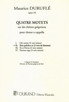 Quatre Motets Sur Des Themes Gregoriens op. 10 Nr. 2 