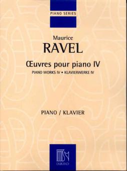 Oeuvres pour piano Vol. 4 