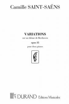 Variations sur un theme de Beethoven Op.35 