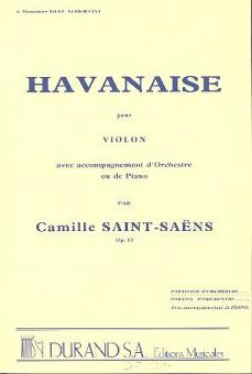 Havanaise op. 83 
