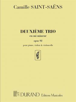 Trio op. 92 Nr. 2 Violon / Violoncelle / Piano 