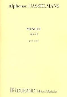 Menuet Op. 34 pour Harpe 