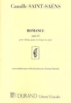 Romance op. 27 Violon / Piano (Transcription Chois 