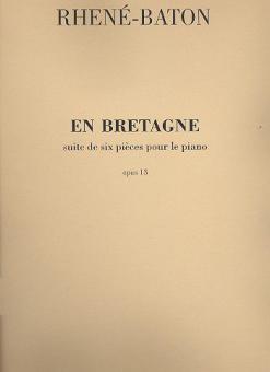 En Bretagne Piano (Recueil Des 6 Pieces) 