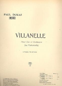 Villanelle 