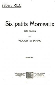 6 Petits Morceaux 