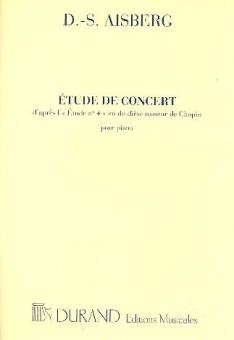 Etude de concert No.4 d'apres Chopin 
