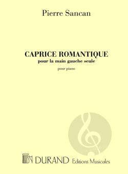 Caprice Romantique pour La Main Gauche Seul 