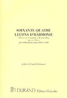 64 Lecons d'Harmonies Par Les Eleves de Jean Gallo 