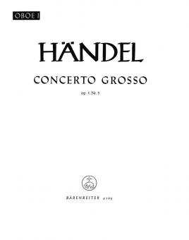 Concerto grosso d-Moll op. 3/5 HWV 316 