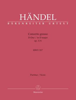 Concerto grosso D-Dur op. 3/6 HWV 317 