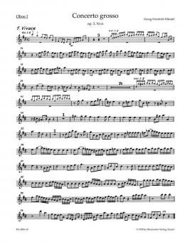 Concerto grosso D-Dur op. 3/6 HWV 317 