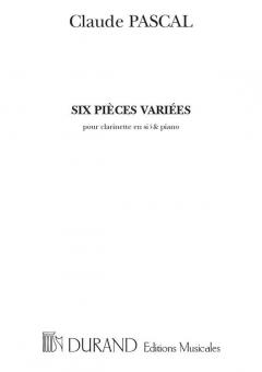 6 Pieces Variees 