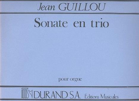 Sonate En Trio Orgue 