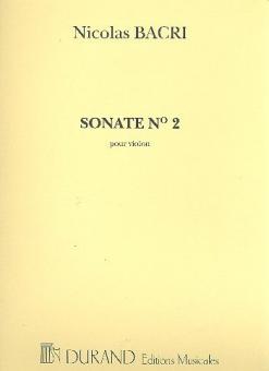 Sonate op. 53 Nr. 2 Violon Seul 