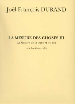 La Mesure des Choses III 
