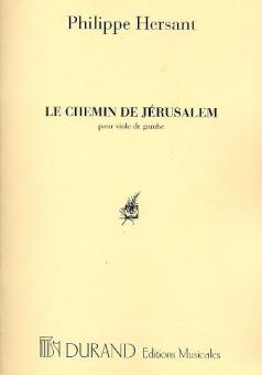 Le Chemin De Jerusalem pour Viole De Gambe 