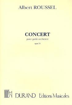 Concert pour Petit Orchestre Op. 34 