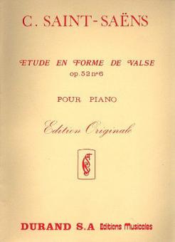 Etude Forme De Valse Piano (op. 52 Nr. 6) 