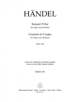 Konzert Nr. 13 F-Dur HWV 295 