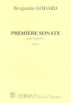 Premiere Sonate Op. 20 pour Violon Seul 