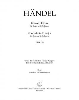 Konzert Nr. 13 F-Dur HWV 295 