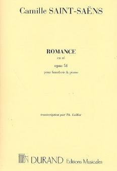 Romance En Re Majeur pour Violoncelle (Ou Violon) 