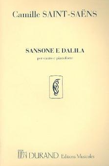 Samson & Dalila pour Chant et Piano (ital.) 