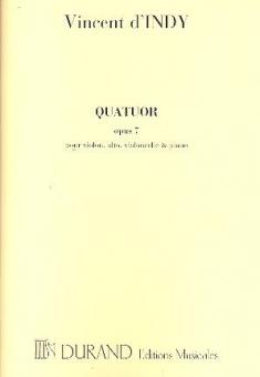 Quatuor op. 7 
