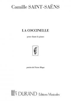 Coccinelle (Melodie) pour Chant et Piano 