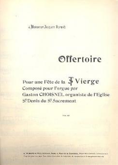 Offertoire 