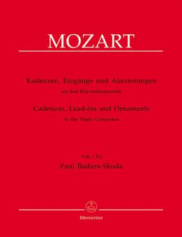 Kadenzen, Eingänge und Auszierungen Standard