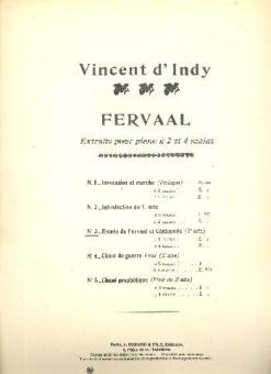 Fervaal Entree et Communion 