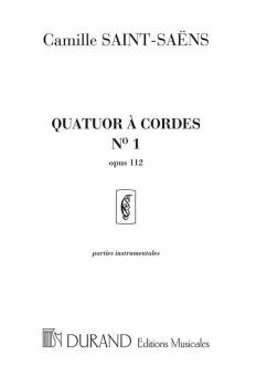 Quatuor No. 1 Op. 112 
