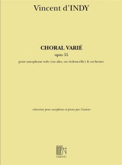Choral Varié Op. 55 