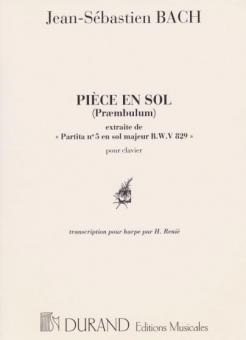 Piece En Sol Harpe (Renie) 