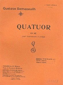 Streichquartett in e-Moll op. 121 