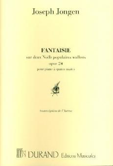 Fantaisie sur deux Noels populaires Wallons Op. 24 