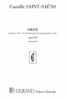 Gigue op. 135 Nr. 6 Piano (Extrait Etudes) 
