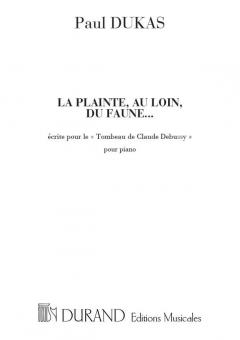 La Plainte, au loin, du faune 