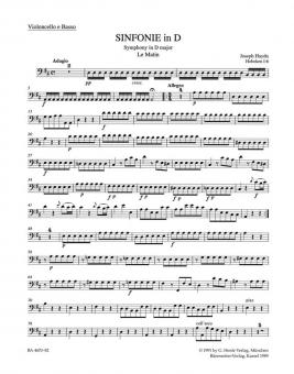 Sinfonie Nr. 6 D-Dur Hob. I:6 