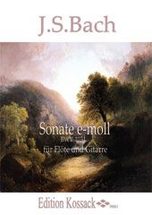 Sonate in e-Moll BWV 1034 