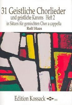 31 geistliche Chorlieder 2 