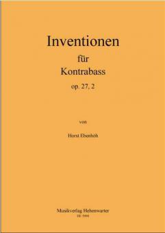 Inventionen für Kontrabass solo op. 27,2 