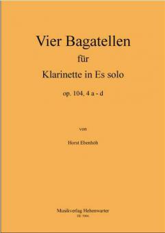Vier Bagatellen für Klarinette solo (Es) op. 104, 4 