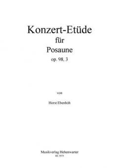 Konzertetüde für Posaune op. 98, 3 