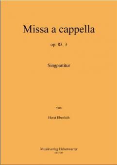Missa a cappella op. 83, 3 