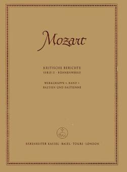 Bastien und Bastienne KV 50 (46b) - Kritischer Bericht 